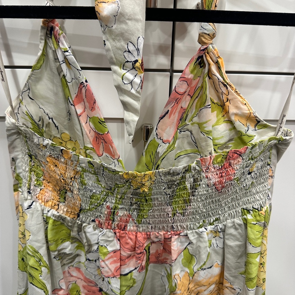 Tommy Bahama Floral Halter Dress small - Picture 5 of 5